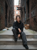 The Blank Black Hoodie